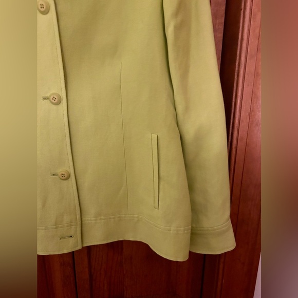 Dana Buchman Women’s Retro/Mod/Vintage Inspired Bright Green Blazer Sz 6 - Picture 5 of 16